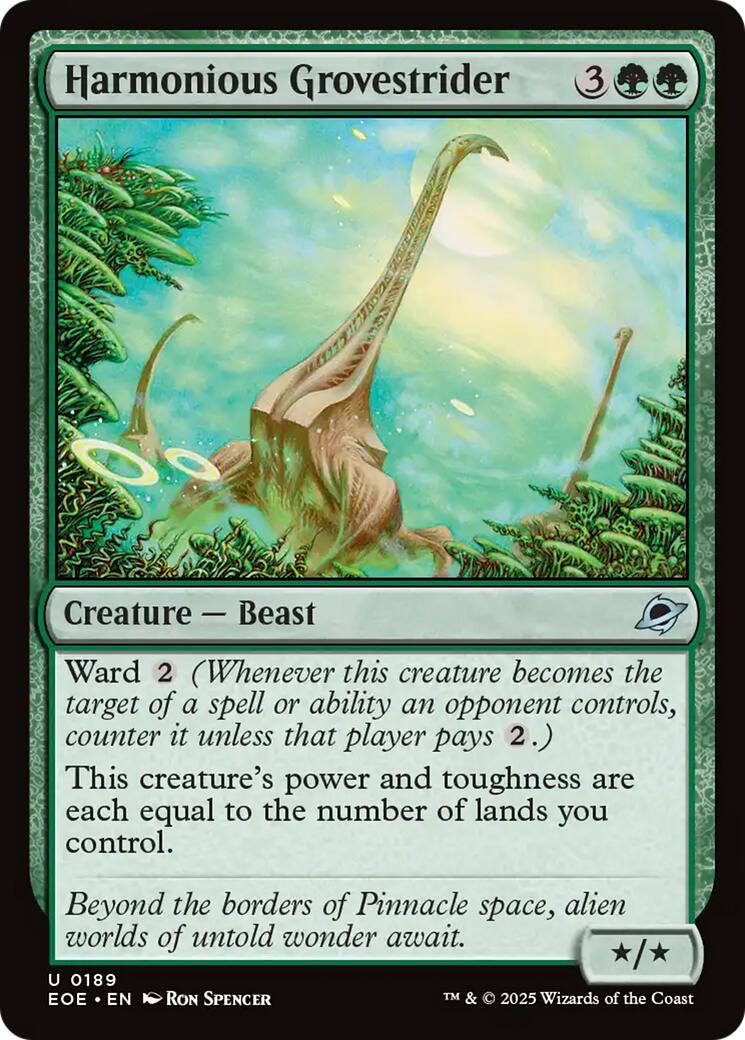 Harmonious Grovestrider [EOE - 189]