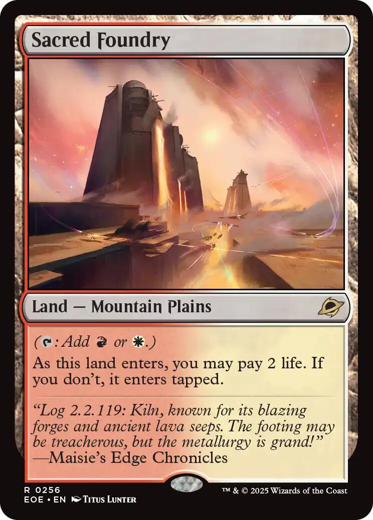 Sacred Foundry [EOE - 256]