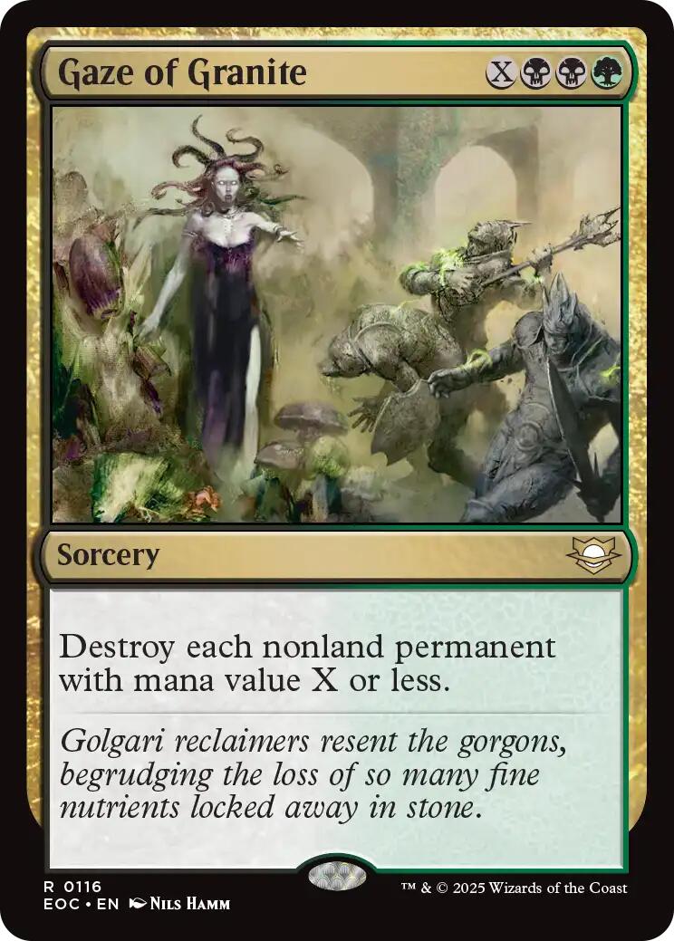 Gaze of Granite [EOC - 116]