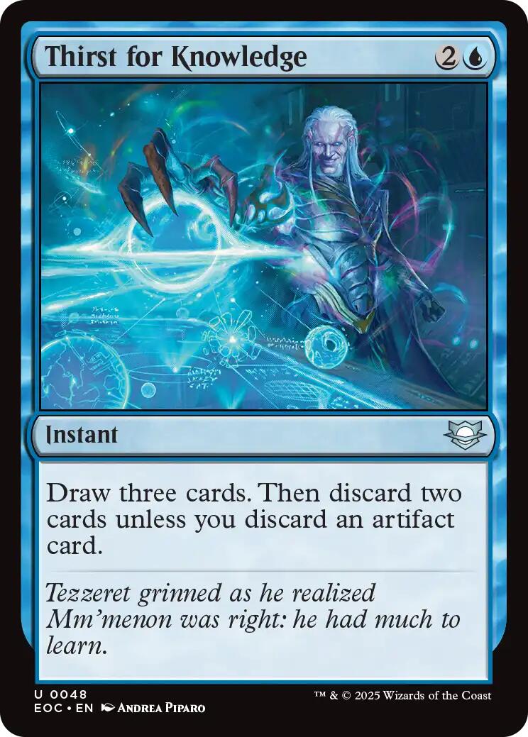 Thirst for Knowledge [EOC - 48]
