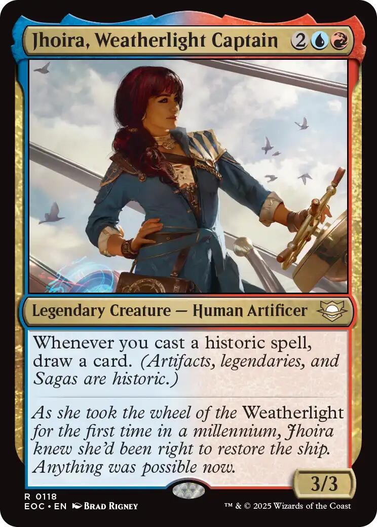 Jhoira, Weatherlight Captain [EOC - 118]