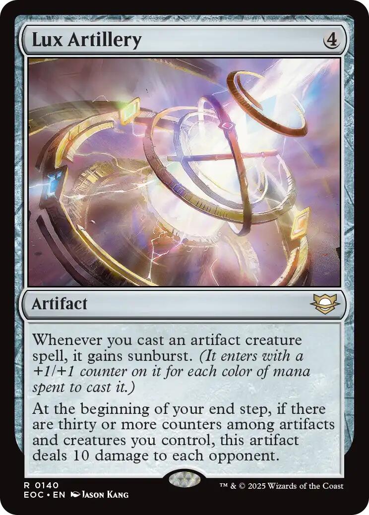 Lux Artillery [EOC - 140]