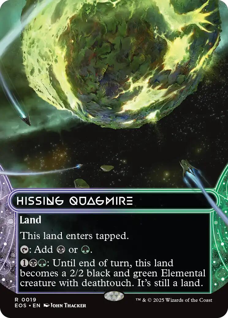 Hissing Quagmire (0019) (Borderless) [EOS - 19]