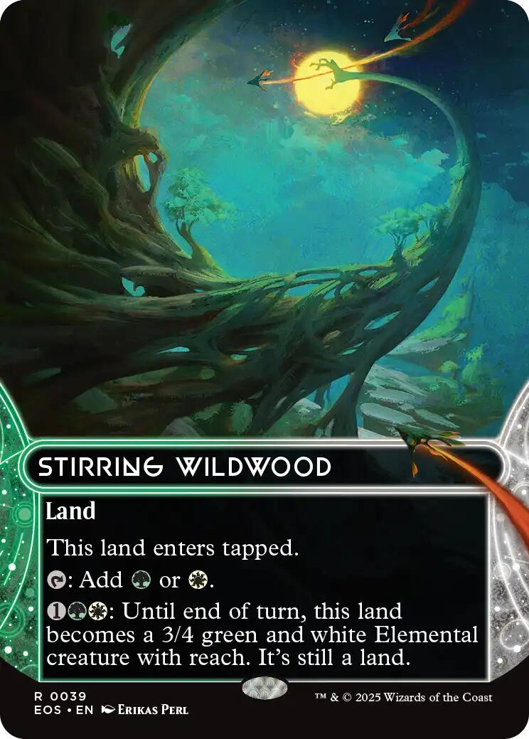 Stirring Wildwood (0039) (Borderless) [EOS - 39]