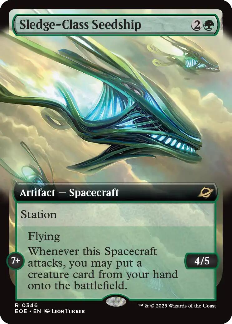 Sledge-Class Seedship (Extended Art) [EOE - 346]