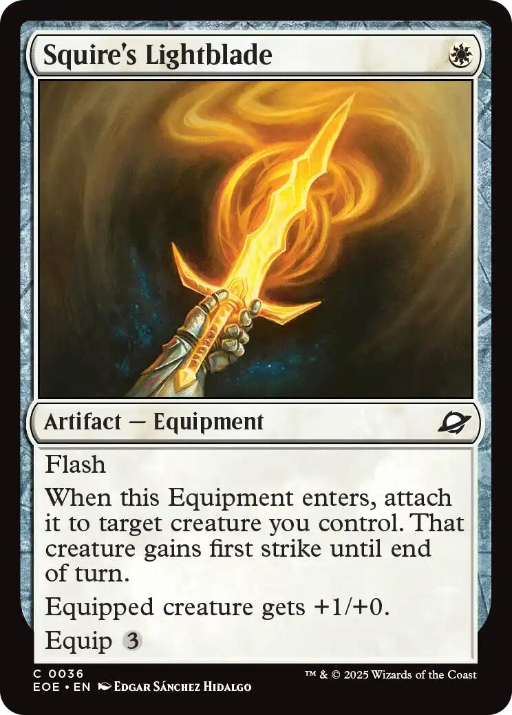 Squire's Lightblade [EOE - 36]