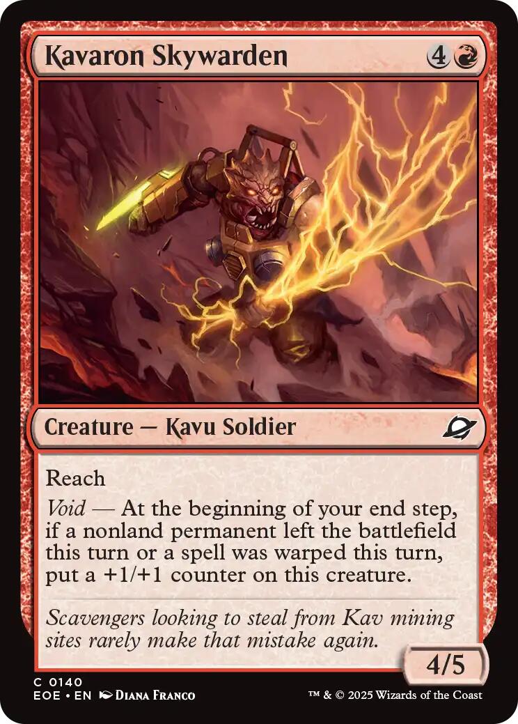 Kavaron Skywarden [EOE - 140]