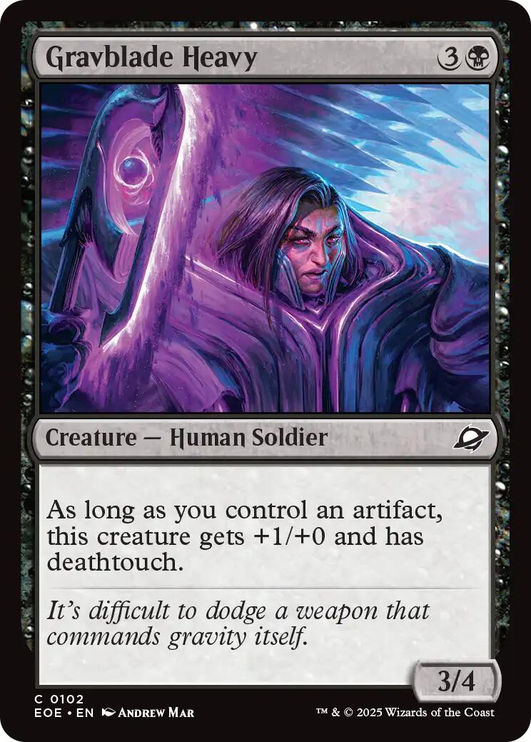 Gravblade Heavy [EOE - 102]