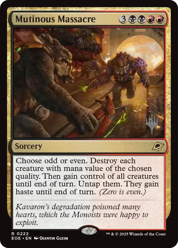 Mutinous Massacre [PPEOE - 222]