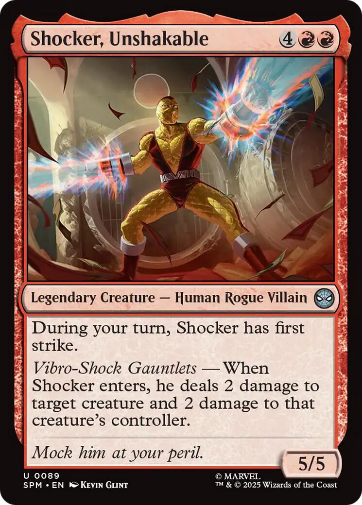 Shocker, Unshakable [SPM - 89]