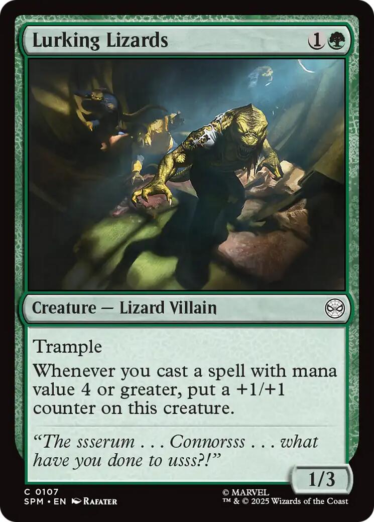 Lurking Lizards [SPM - 107]