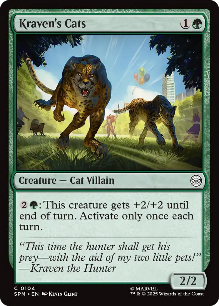 Kraven's Cats [SPM - 104]
