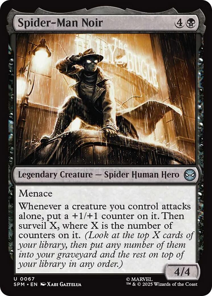Spider-Man Noir [SPM - 67]