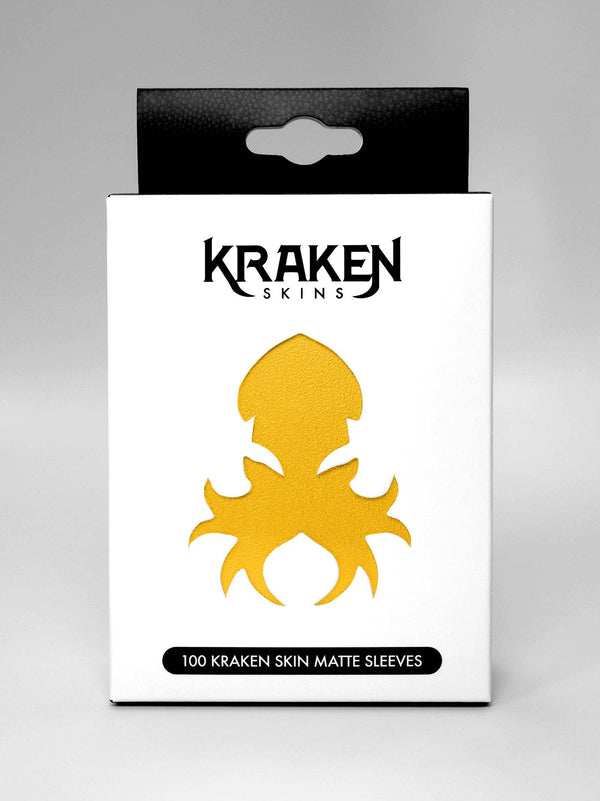 Kraken Skins Dandelion Yellow Matte Sleeves