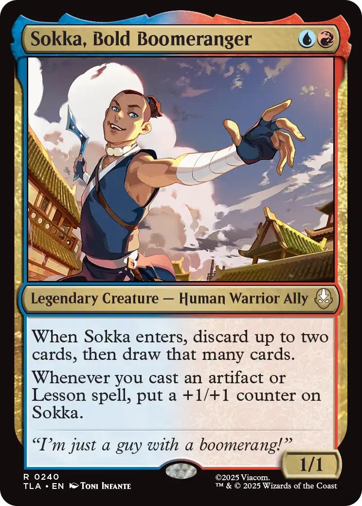Sokka, Bold Boomeranger [TLA - 240]
