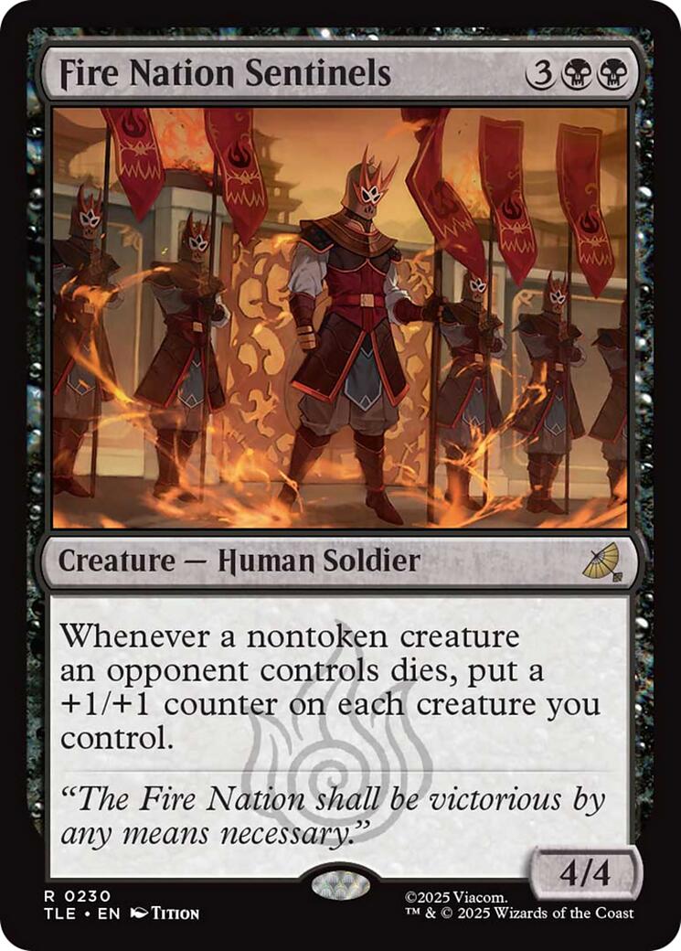 Fire Nation Sentinels [TLE - 230]