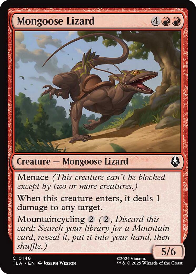 Mongoose Lizard [TLA - 148]