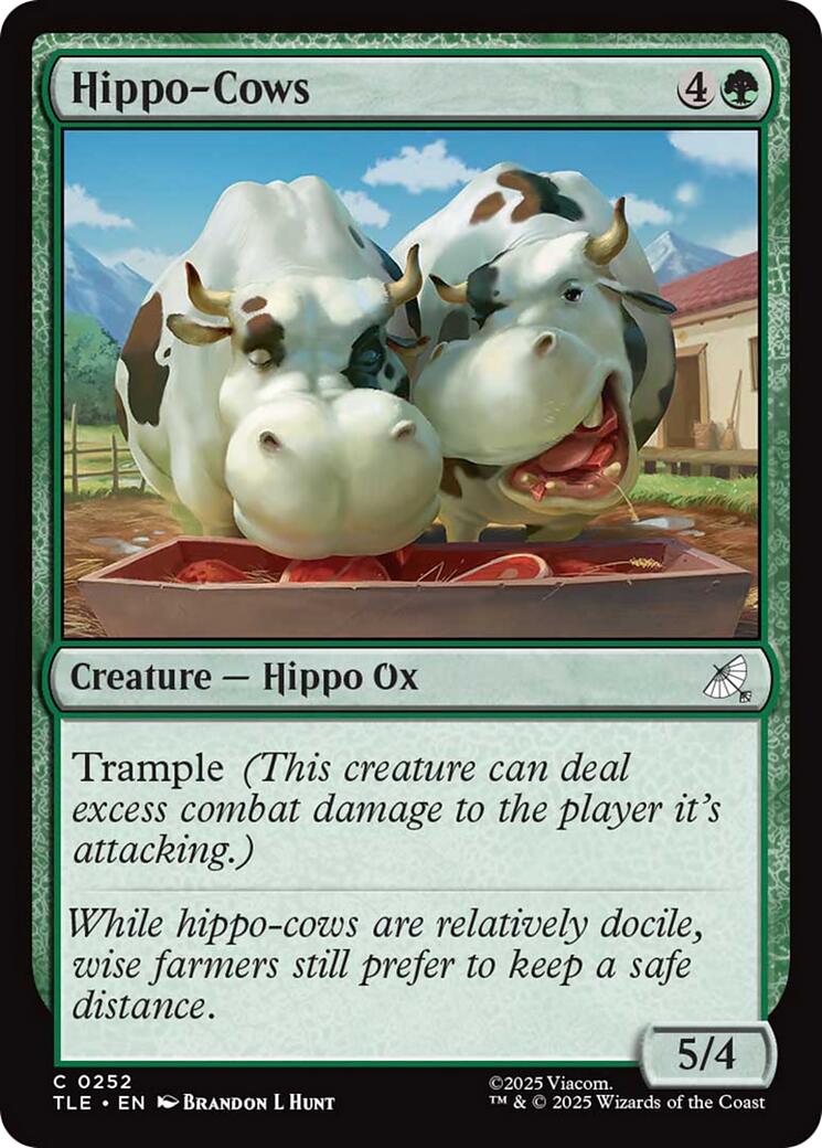 Hippo-Cows [TLE - 252]