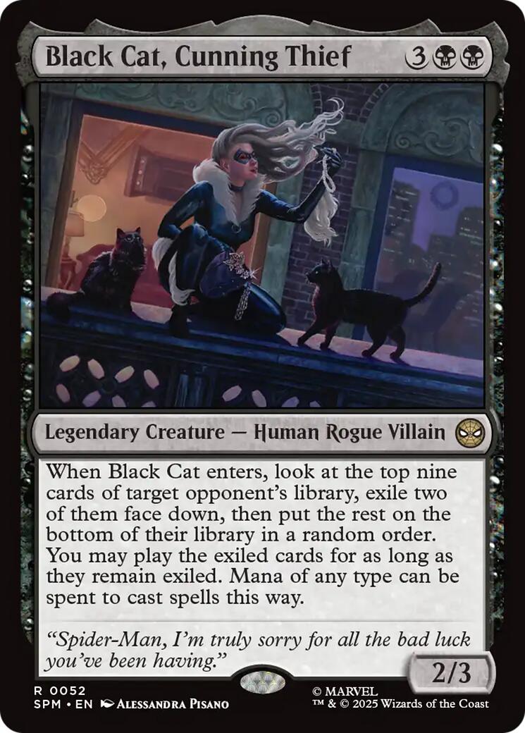 Black Cat, Cunning Thief [SPM - 52]