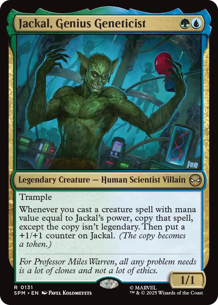 Jackal, Genius Geneticist [SPM - 131]