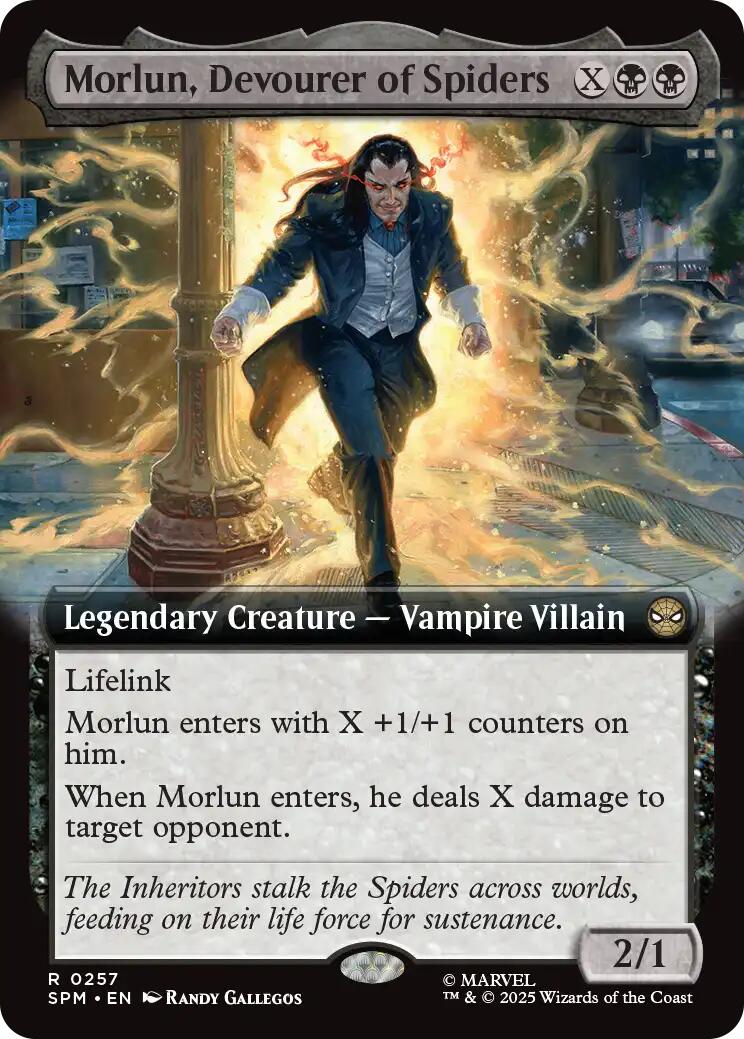 Morlun, Devourer of Spiders (Extended Art) [SPM - 257]