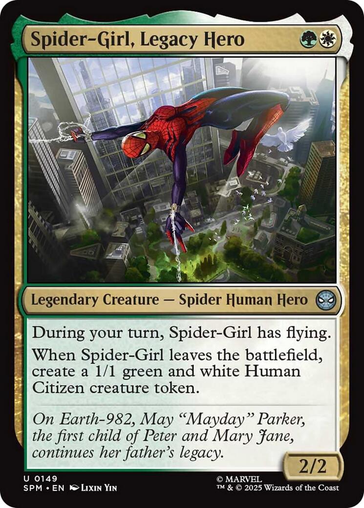 Spider-Girl, Legacy Hero [SPM - 149]