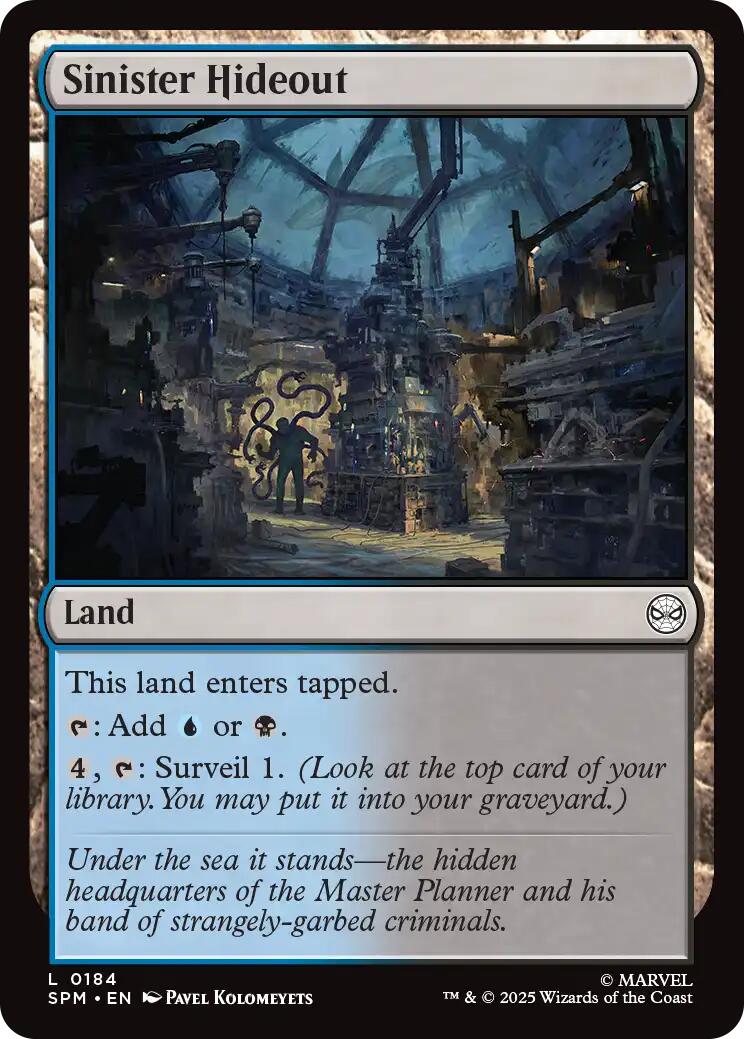 Sinister Hideout [SPM - 184]