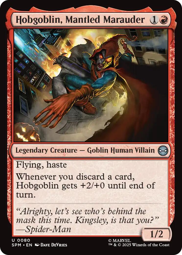 Hobgoblin, Mantled Marauder [SPM - 80]