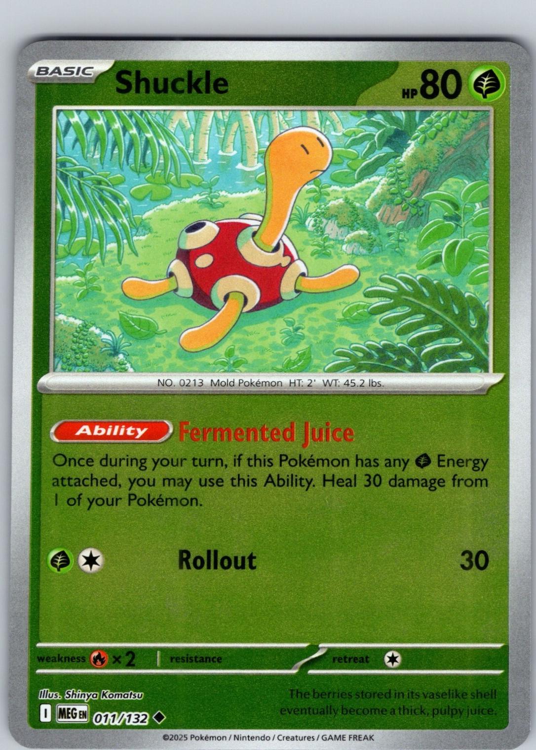 Shuckle - 011/132 [MEG]