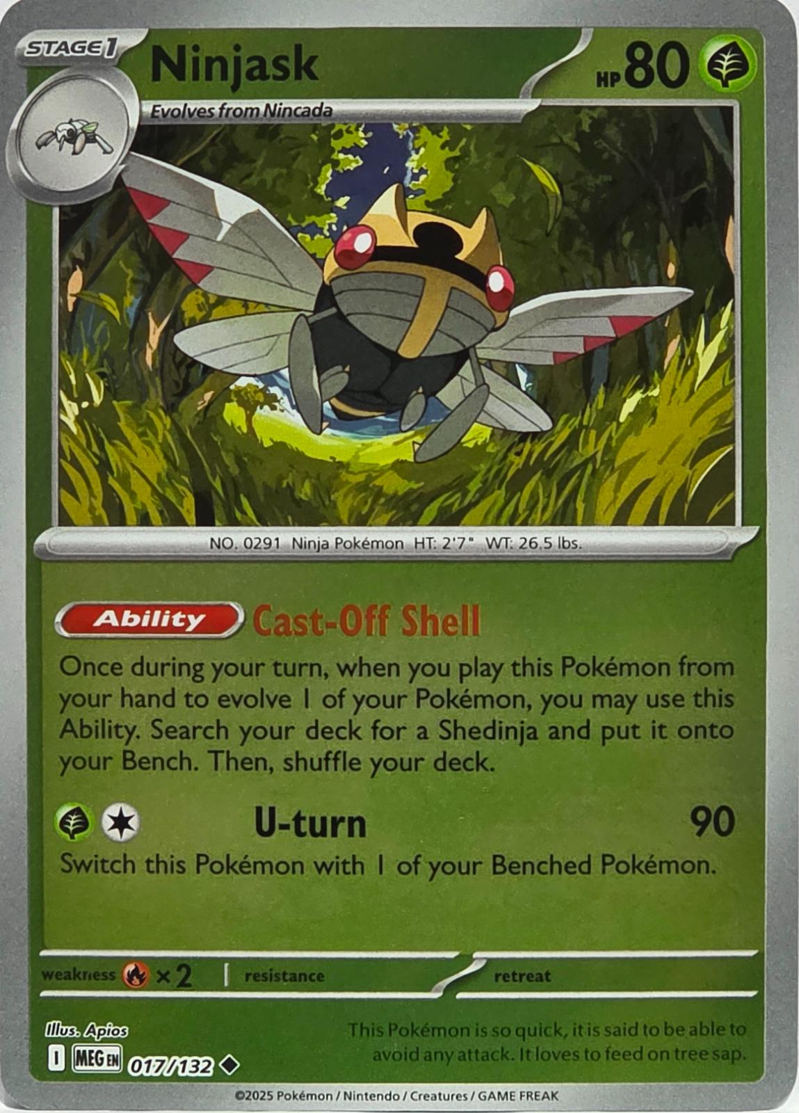 Ninjask - 017/132 [MEG]