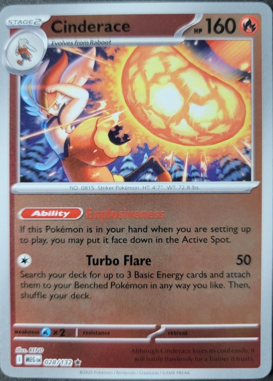 Cinderace [MEG - 028/132]