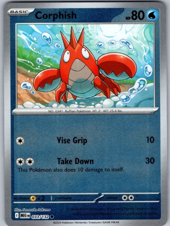 Corphish [MEG - 033/132]