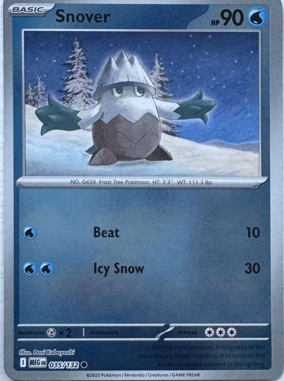 Snover - 035/132 [MEG]