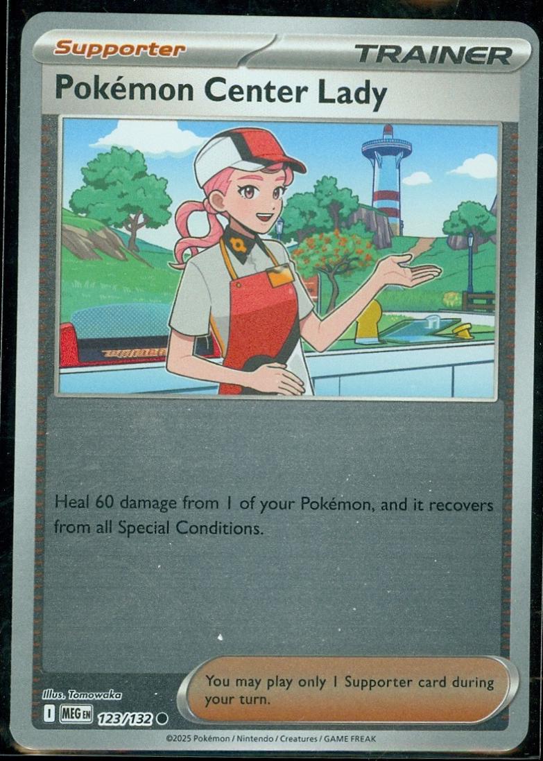 Pokemon Center Lady [MEG - 123/132]