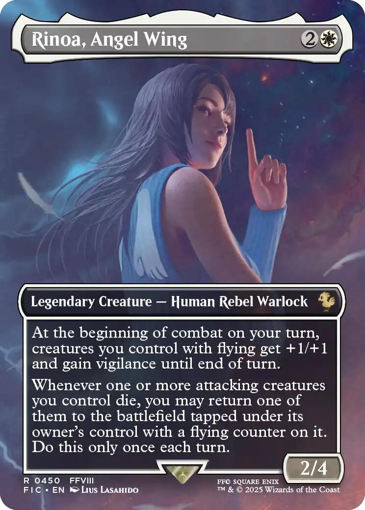Rinoa, Angel Wing (Borderless) [FIC - 450]