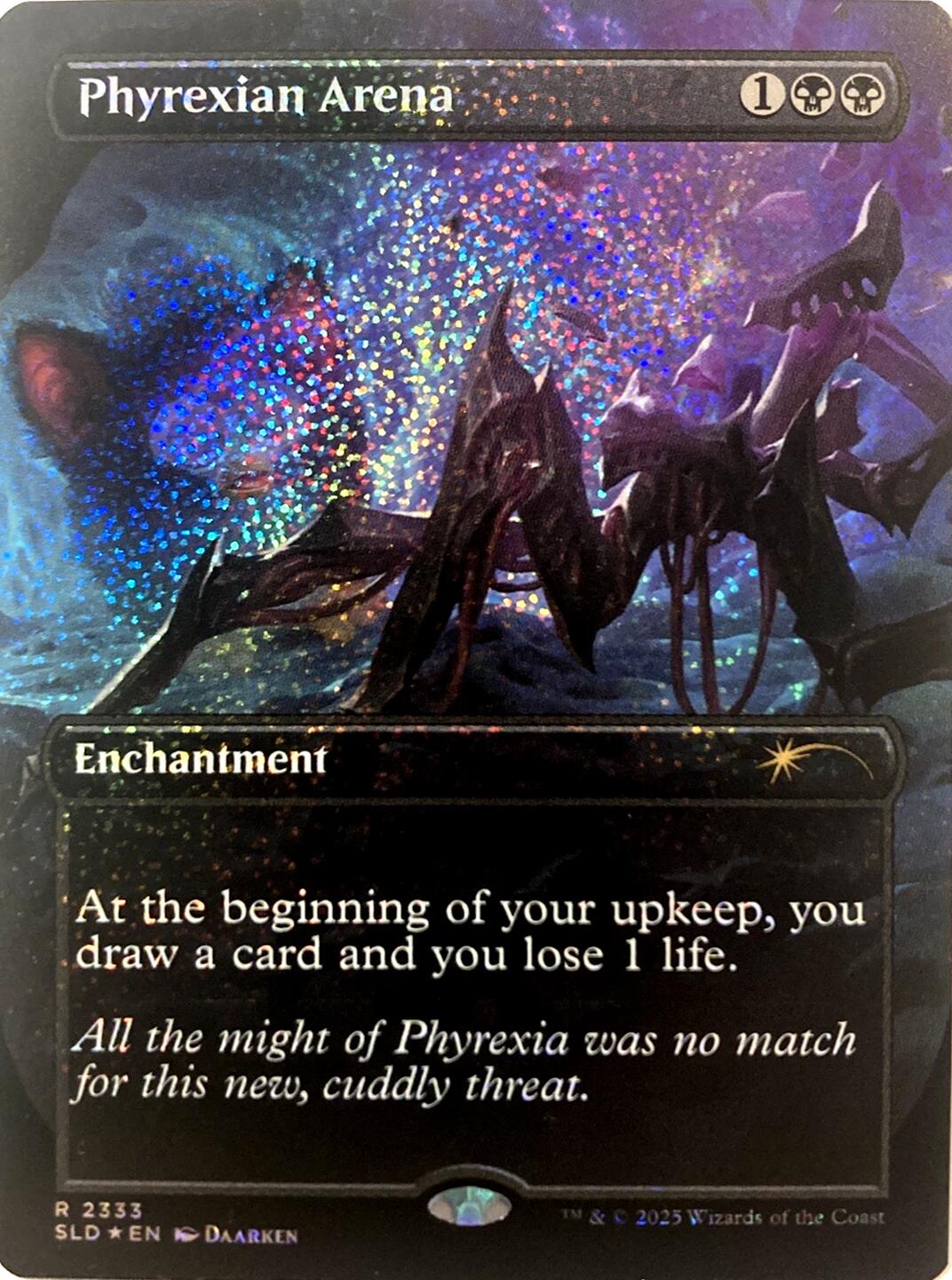 Phyrexian Arena (Confetti Foil) [SLD - 2333]