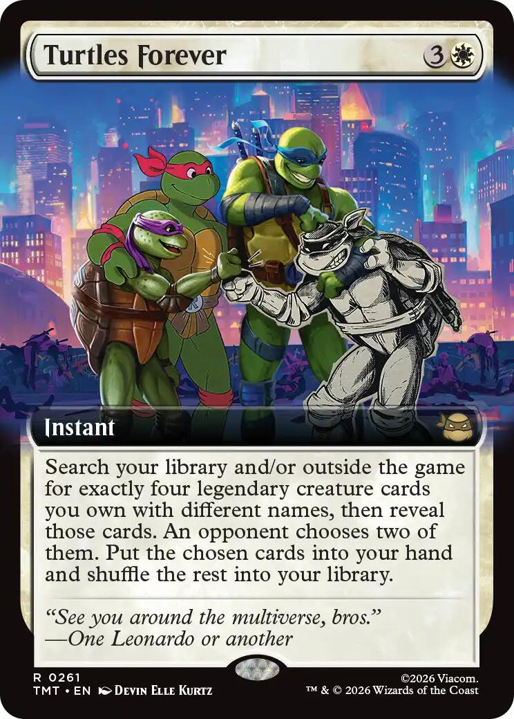 Turtles Forever (Extended Art) [TMT - 261]
