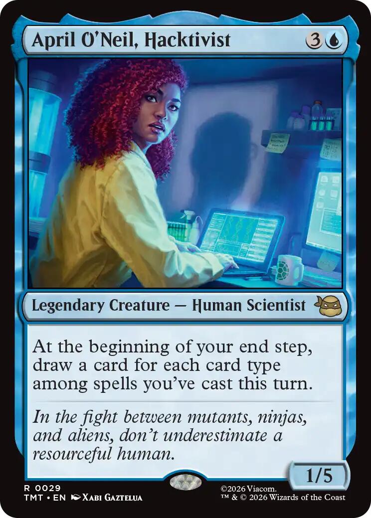April O'Neil, Hacktivist [TMT - 29]