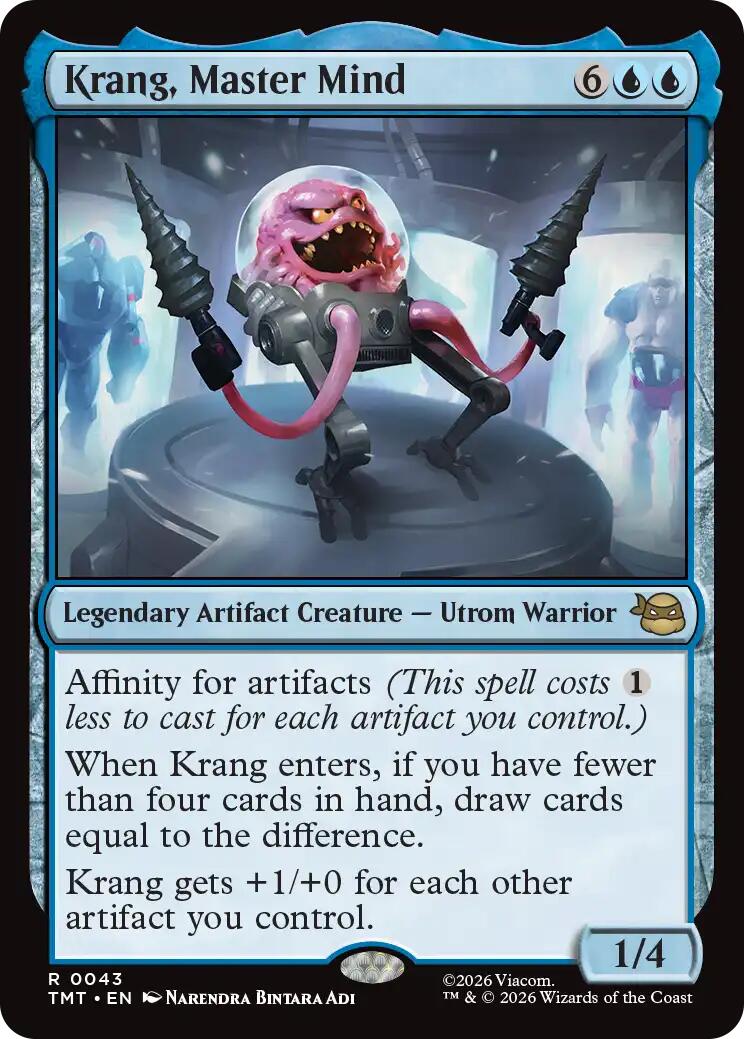 Krang, Master Mind [TMT - 43]