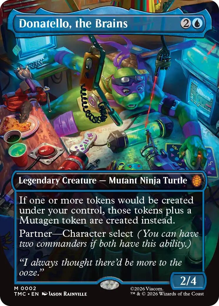 Donatello, the Brains (0002) (Borderless) [TMC - 2]