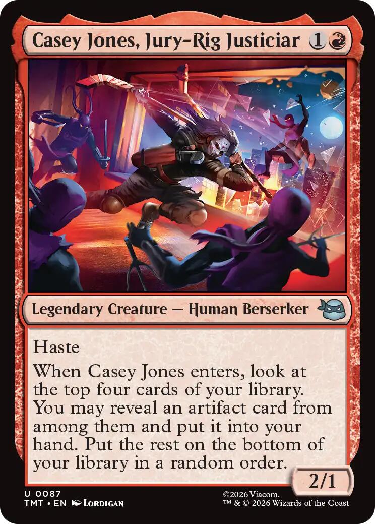Casey Jones, Jury-Rig Justiciar [TMT - 87]