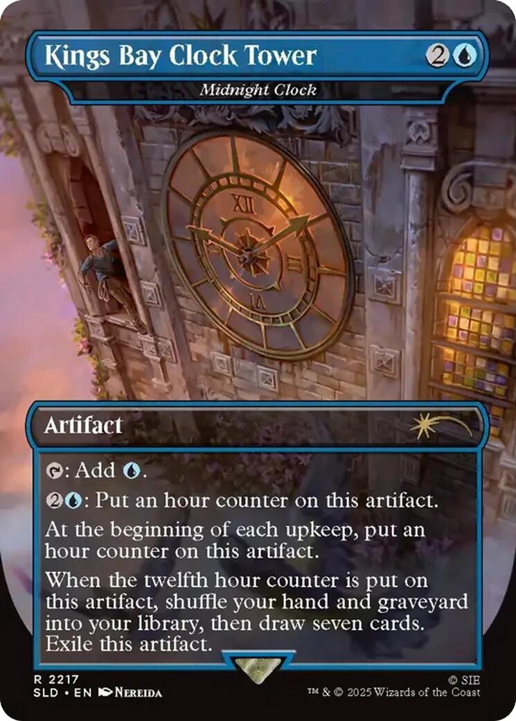 Kings Bay Clock Tower - Midnight Clock [SLD - 2217]