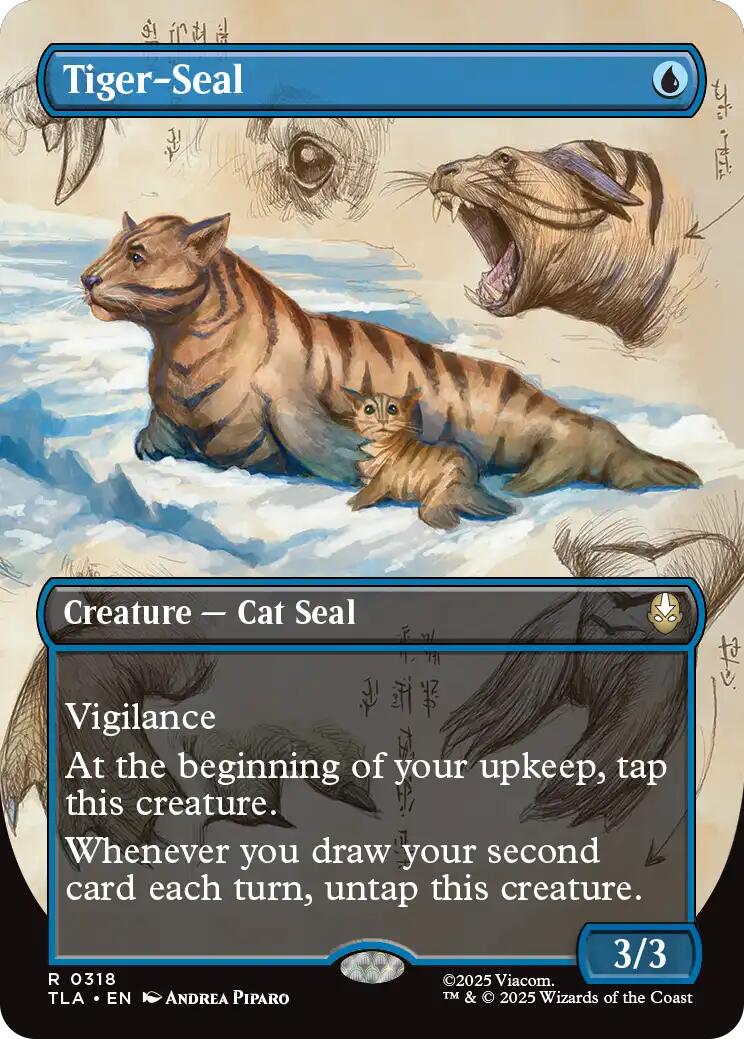Tiger-Seal (Borderless) [TLA - 318]