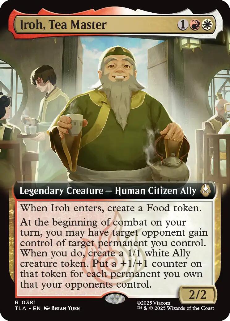 Iroh, Tea Master (Extended Art) [TLA - 381]