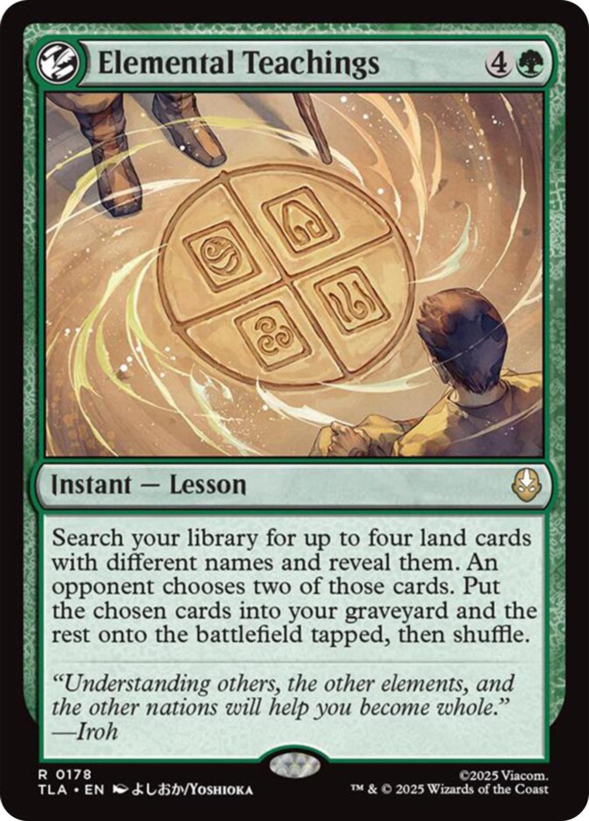 Elemental Teachings [TLA - 178]