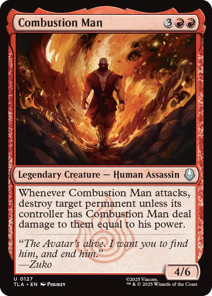 Combustion Man [TLA - 127]