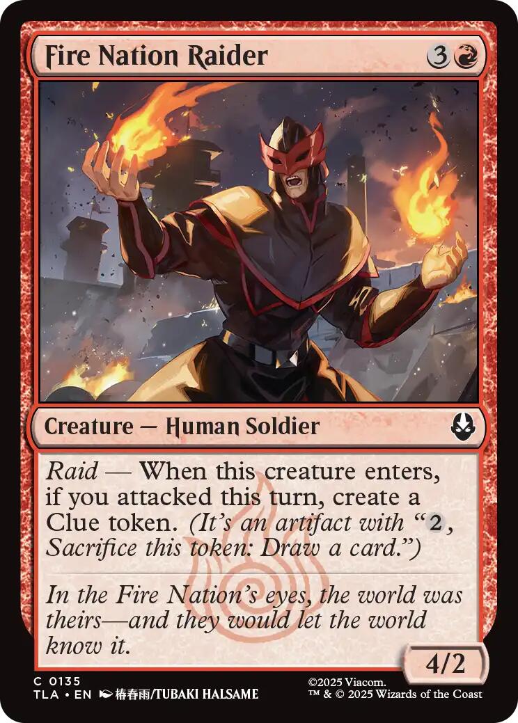Fire Nation Raider [TLA - 135]