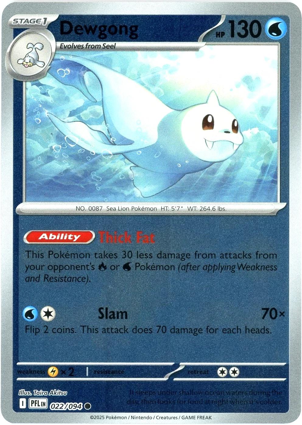 Dewgong - 022/094 [PFL]