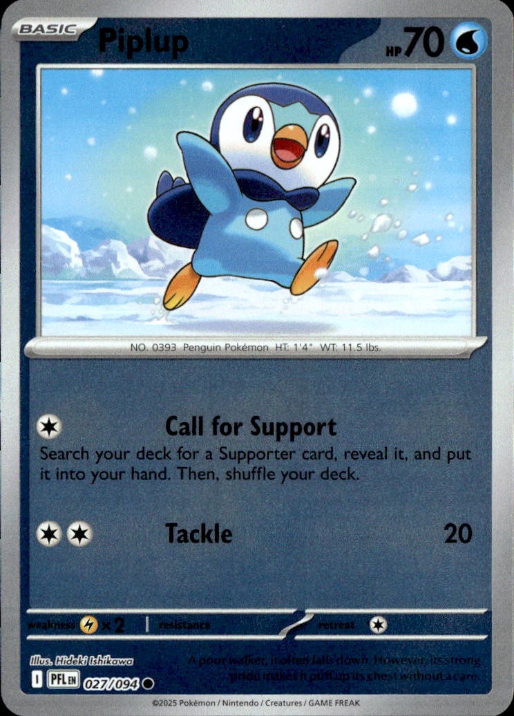 Piplup - 027/094 [PFL]