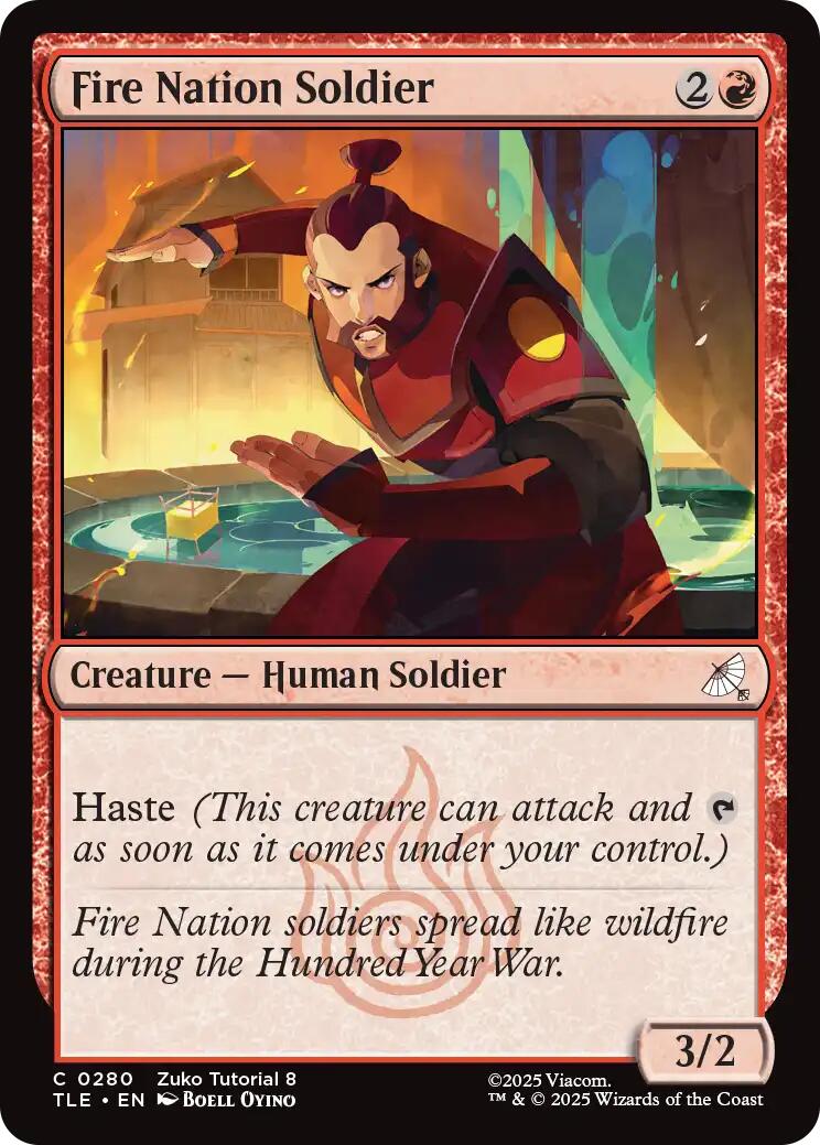 Fire Nation Soldier (0280) [TLE - 280]